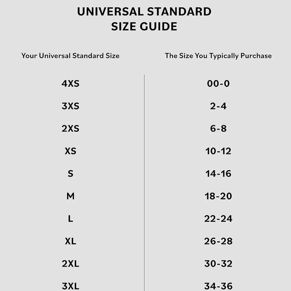 •UNIVERSAL STANDARD• Next-to-Naked Bodyshort in Black Size 22-24 - Picture 11 of 13